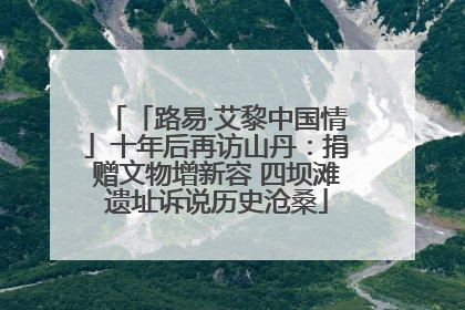 「路易·艾黎中国情」十年后再访山丹：捐赠文物增新容 四坝滩遗址诉说历史沧桑