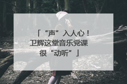 “声”入人心！卫辉这堂音乐党课很“动听”