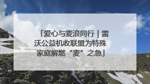 爱心与麦浪同行｜雷沃公益机收联盟为特殊家庭解燃“麦”之急