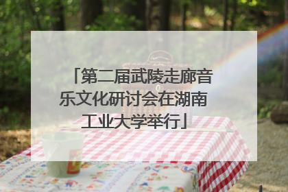 第二届武陵走廊音乐文化研讨会在湖南工业大学举行