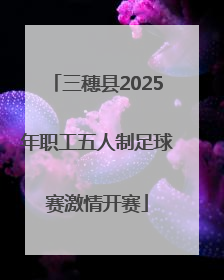 三穗县2025年职工五人制足球赛激情开赛