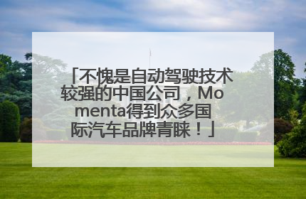 不愧是自动驾驶技术较强的中国公司，Momenta得到众多国际汽车品牌青睐！