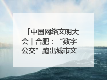 中国网络文明大会｜合肥：“数字公交”跑出城市文明新速度
