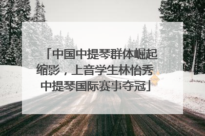 中国中提琴群体崛起缩影，上音学生林怡秀中提琴国际赛事夺冠