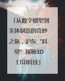 从数字模型到实体制造的奇妙之旅，沪东“科·堂”探秘3D打印科技