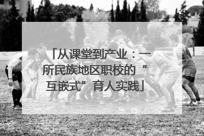 从课堂到产业：一所民族地区职校的“互嵌式”育人实践