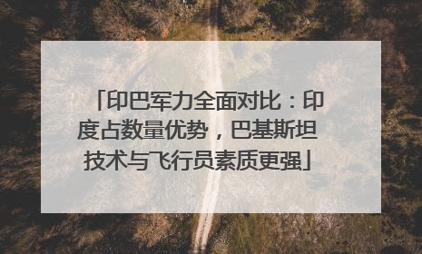 印巴军力全面对比：印度占数量优势，巴基斯坦技术与飞行员素质更强