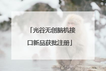 光谷无创脑机接口新品获批注册
