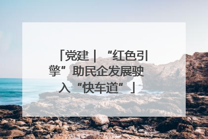 党建｜“红色引擎”助民企发展驶入“快车道”