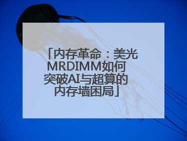 内存革命：美光MRDIMM如何突破AI与超算的内存墙困局