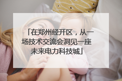 在郑州经开区，从一场技术交流会洞见一座未来电力科技城