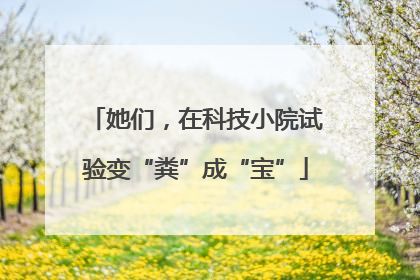 她们，在科技小院试验变“粪”成“宝”