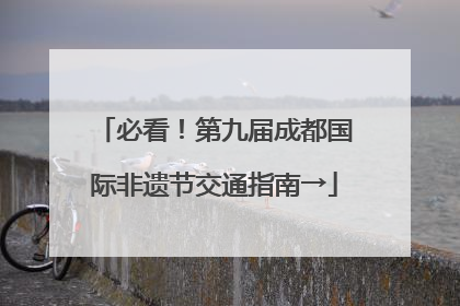 必看！第九届成都国际非遗节交通指南→