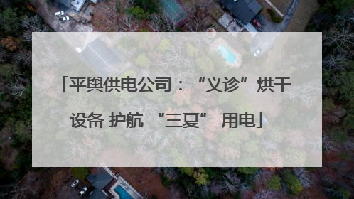平舆供电公司：“义诊”烘干设备 护航 “三夏” 用电