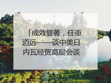 成效显著，任重道远——谈中美日内瓦经贸高层会谈｜专家热评