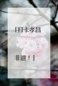 打卡孝昌非遗！