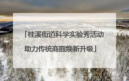 桂溪街道科学实验秀活动助力传统商圈焕新升级