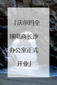 沃尔玛全球电商长沙办公室正式开业