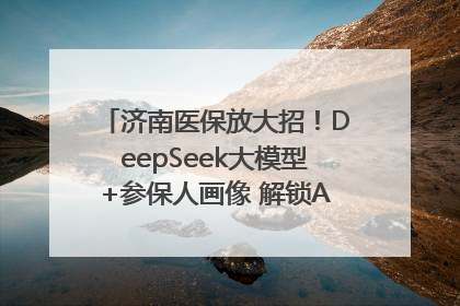 济南医保放大招！DeepSeek大模型+参保人画像 解锁AI医保管家新体验