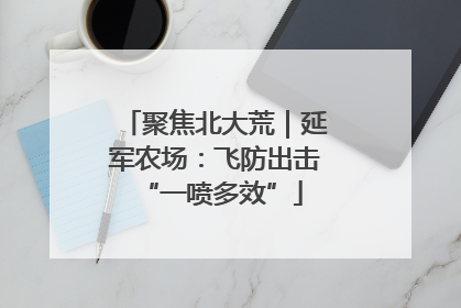 聚焦北大荒｜延军农场：飞防出击 “一喷多效”
