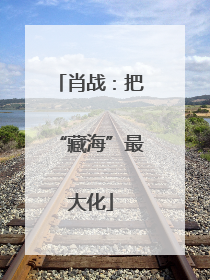肖战：把“藏海”最大化