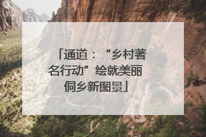 通道：“乡村著名行动”绘就美丽侗乡新图景