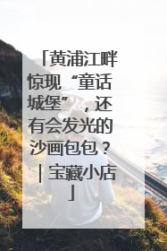 黄浦江畔惊现“童话城堡”，还有会发光的沙画包包？｜宝藏小店